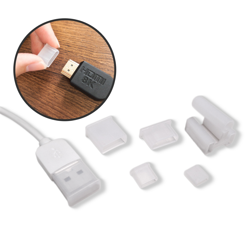 公頭防塵塞 【D066】 USB TypeC Lightning HDMI 插頭保護套 防塵蓋 防塵塞 防塵孔塞 Micro USB 充電孔防塵 數據線防塵塞 充電線防塵套 保護套 蓋子 USB孔塞 TypeC防塵蓋 插頭防塵 Lightning防塵套USB線防塵 電腦周邊_0
