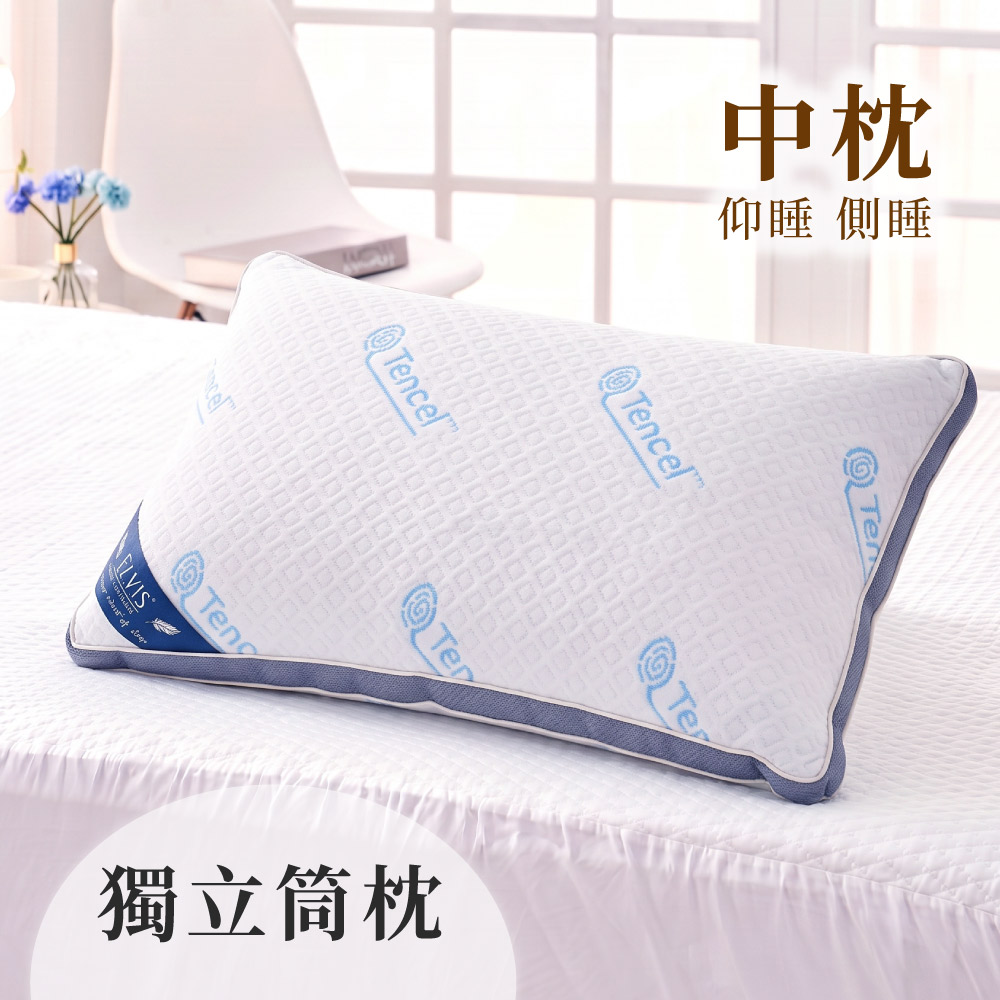 ELVIS 愛菲斯 ┃天絲石墨烯獨立筒枕