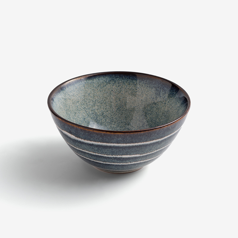 WAGA 夜空映色 12cm 陶瓷小碗｜波紋｜單品_1