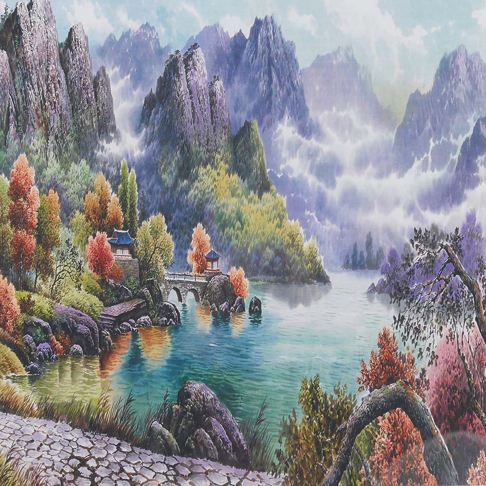 五行聚庫風水畫