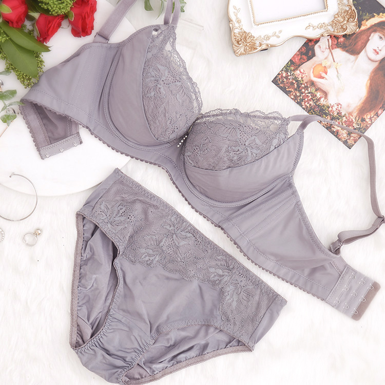 大尺碼 集中托高 副乳包覆 調整型內衣 夜皇冠的煙燻妝 迷情灰 CDE(另有FG)｜iLina璦琳娜內衣 5328_5