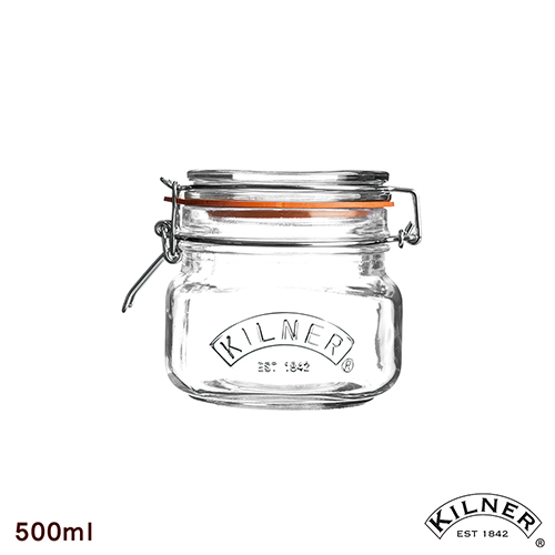 【KILNER】多功能扣式密封罐 0.5L_1