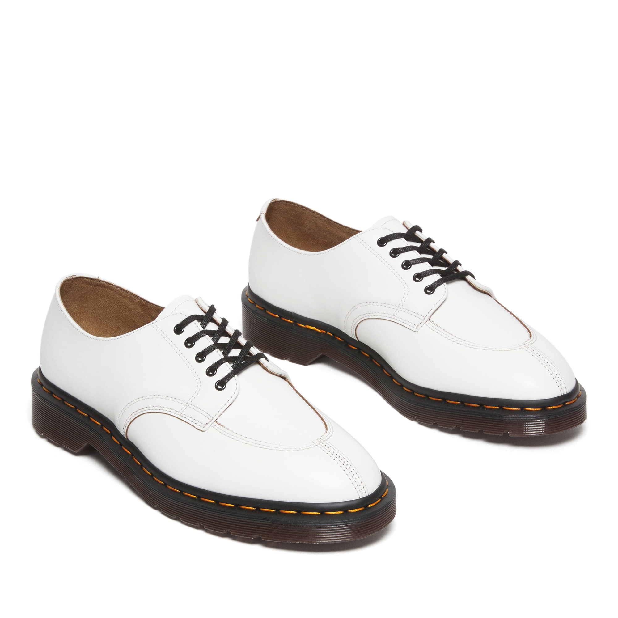 Dr Martens★2046 WHITE VINTAGE SMOOTH★5 ホール★兼用 Dr Martens Mens 2046 Shoes 'White Vintage Smooth'