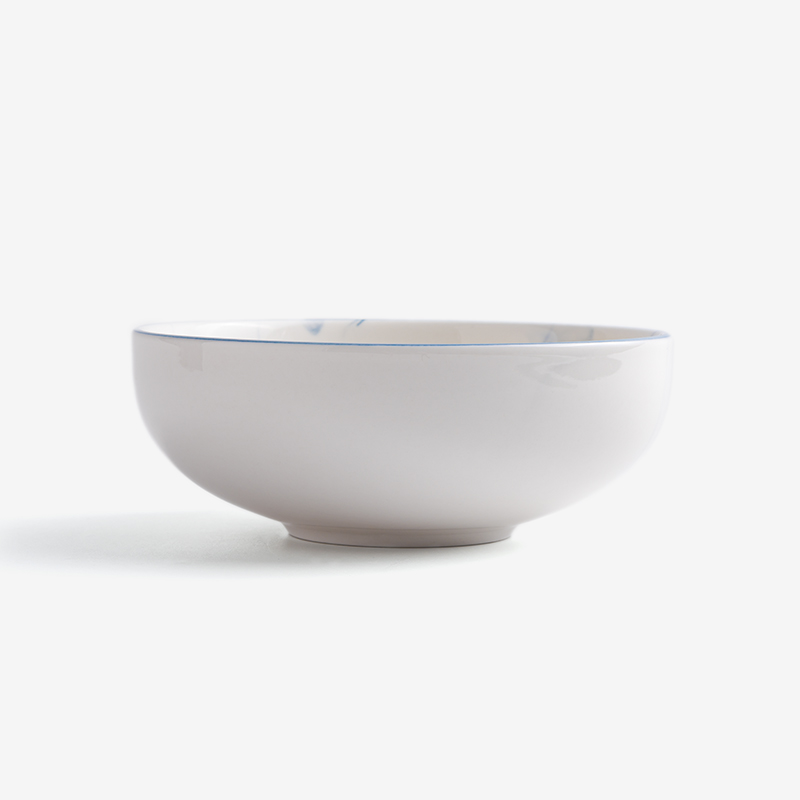 歐式 時尚大理石雲紋 15.5cm 釉下彩西式陶瓷碗｜單品_2