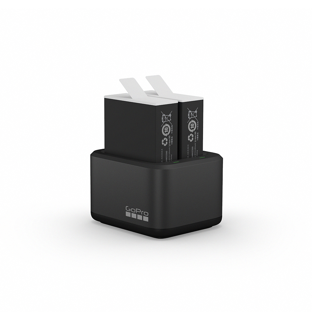 GoPro 雙電池充電器+ENDURO電池(HERO9-12 Black)ADDBD-211-AS