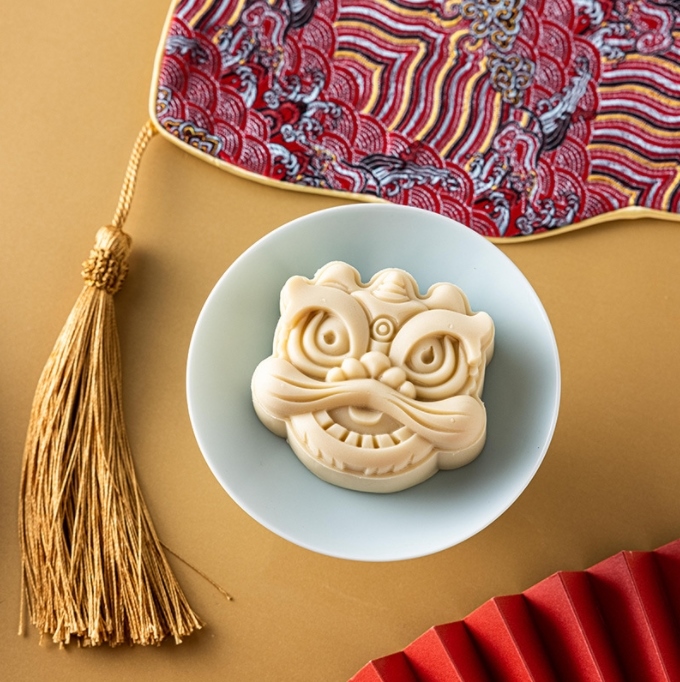 【中秋系列】三箭牌祥獅糕餅模（TR-098-2 ）_1