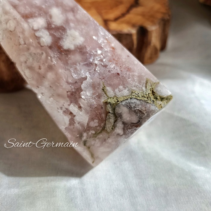 はち✨紫赤瑪瑙自然天珠 無限♾️ 天珠