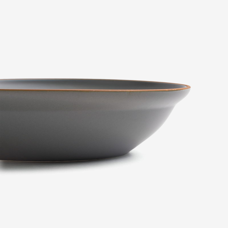WAGA 樸質白玉 21cm 陶瓷碗｜霧灰｜單品_1