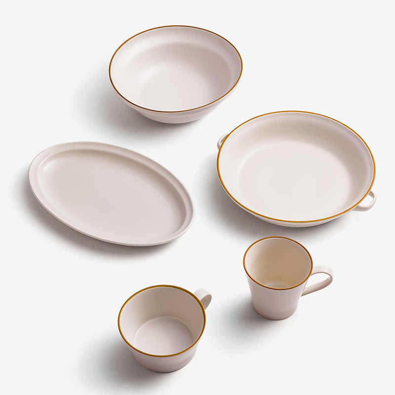 WAGA 樸質白玉 21cm 陶瓷碗｜奶油白｜單品_4
