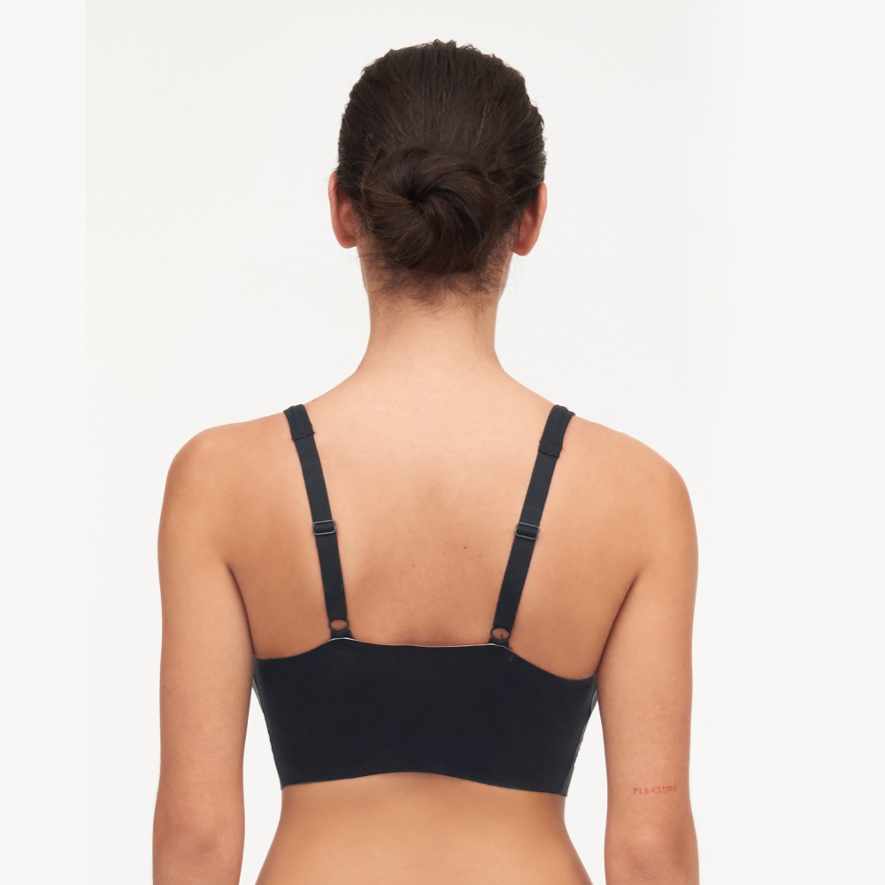 【Chantelle Lab】透氣涼感U領Spacer 無痕內衣>XS-XXL>黑色(16A50_011)【Soft Stretch】_2