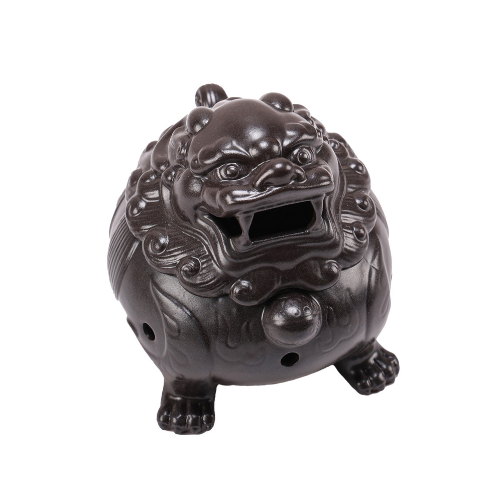 招財福運狻猊陶瓷香爐