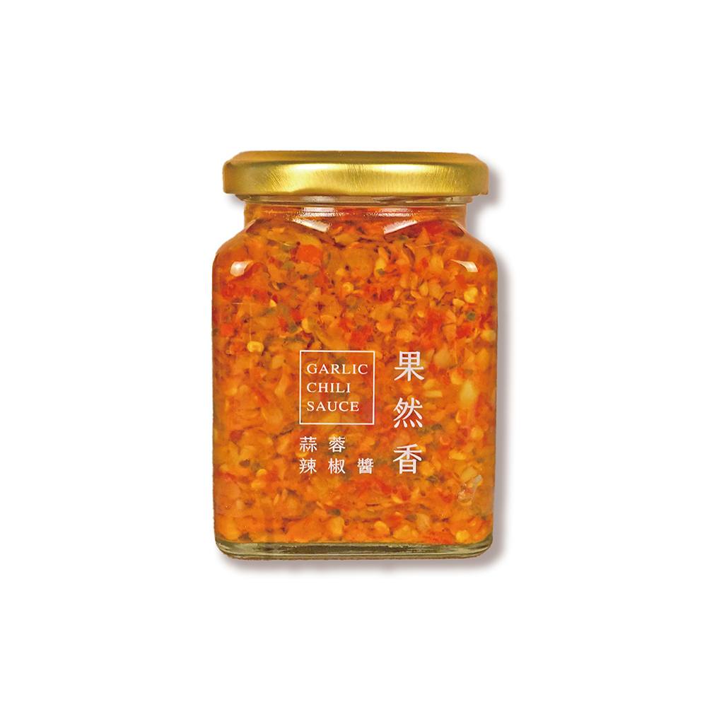 品好味｜果然香蒜蓉辣椒醬-100％無添加(185g、265g/瓶) 手工辣椒醬拌麵下飯萬用百搭_1