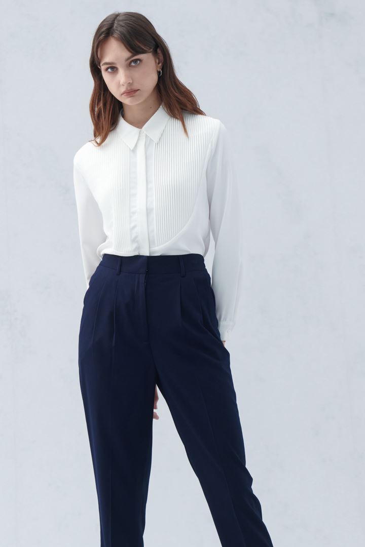 SST&C 深藍錐形西裝褲 | 7262209003 (outlet)_2