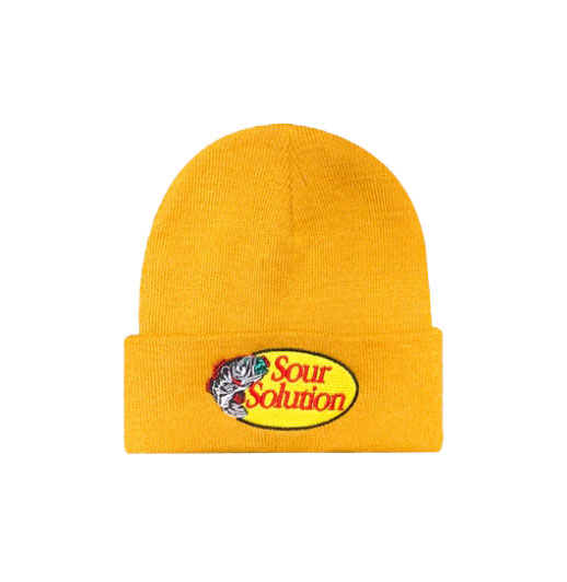 SOUR BASS BEANIE 黃_0