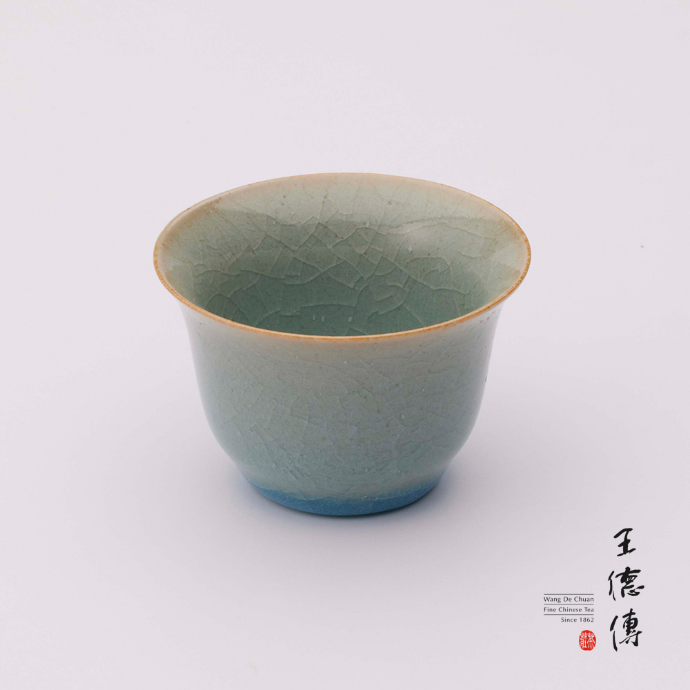 紫口青瓷撇口茶杯| 王德傳茶莊