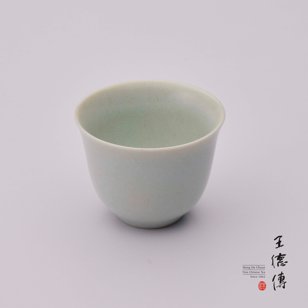 王德傳名家系列-汝青撇口茶杯2入_1