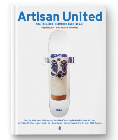 SANTA CRUZ ARTISAN UNITED 滑板圖和精美藝術 精裝書_0