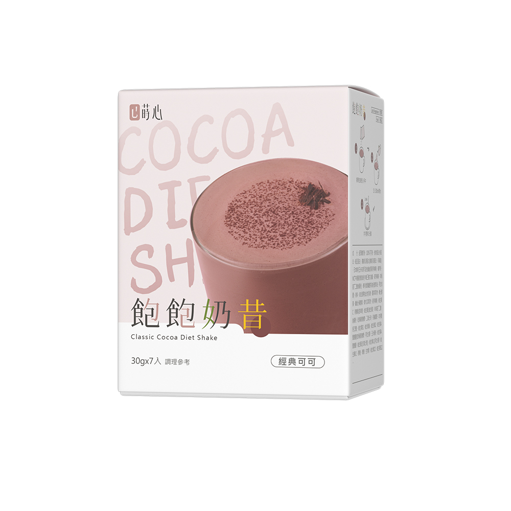 蒔心 飽飽奶昔 經典可可 (7入/盒)_1