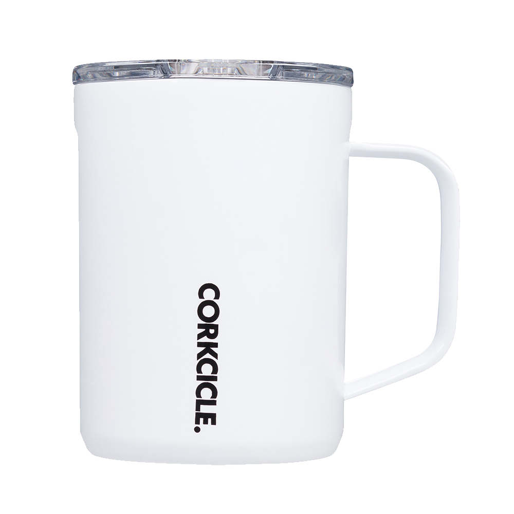 白磁筒盃 CORKCICLE 三層真空咖啡杯475ML-白| 熱銷推薦| 恆隆行線上購物
