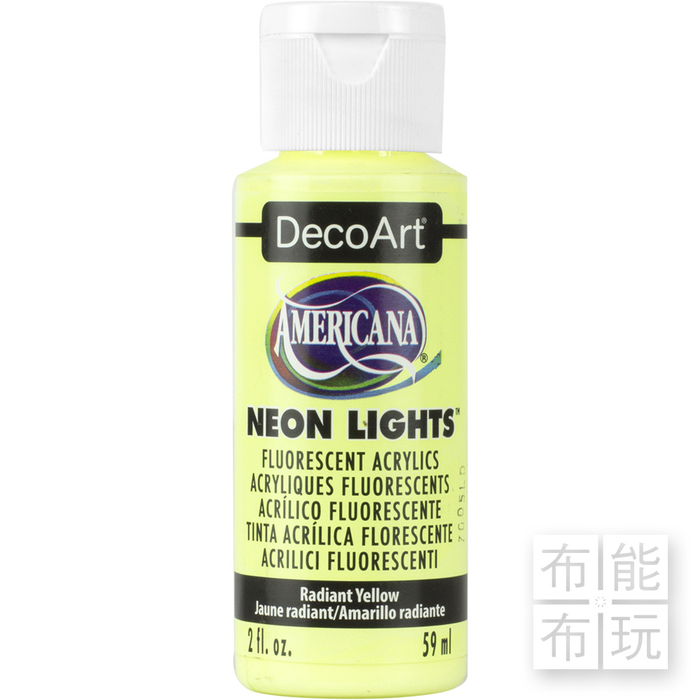 DecoArt Americana 螢光亮黃 DA-342_0