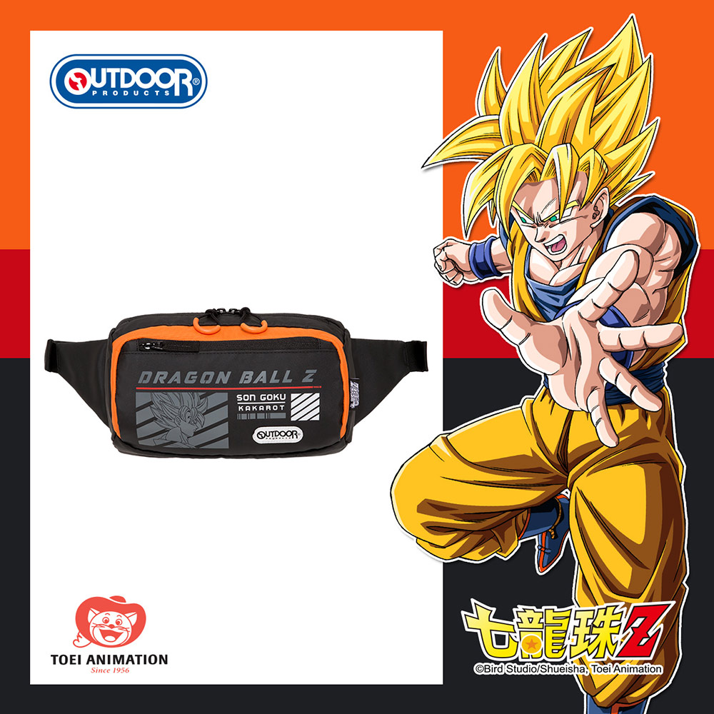 【OUTDOOR】DRAGON BALL Z-七龍珠腰包-黑色 ODDB22B03BK_4