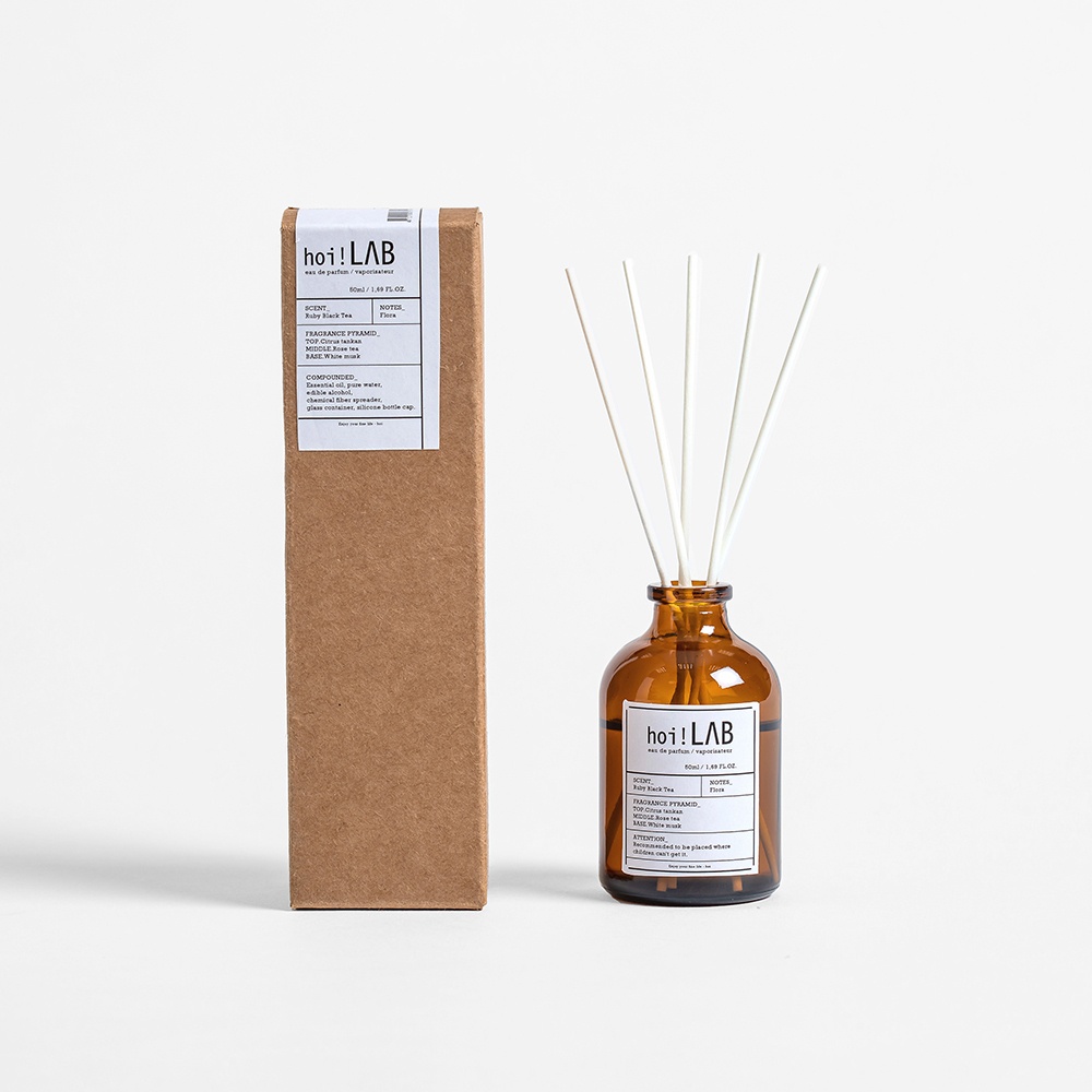 hoi! LAB實驗室 精油擴香50ml-伯爵紅茶_3
