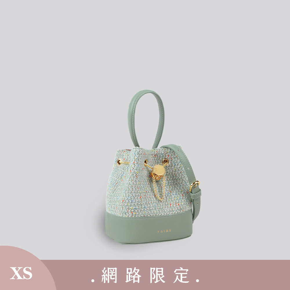 ■S'AIME■百褶束口小水桶包 プリーツ巾着バケットバッグ/送料込 S'AIME 百褶束口小水桶包(附半月零錢包) | 蝦皮購物