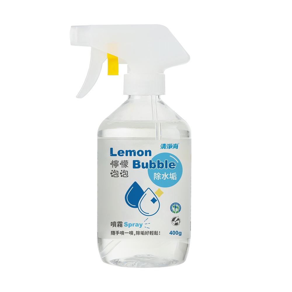 【清淨海】檸檬泡泡水垢清潔液 400g 4罐入