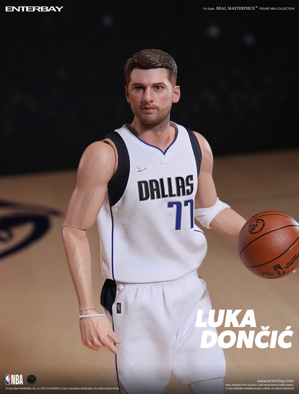 預購)ENTERBAY 1/6 NBA系列達拉斯獨行俠隊Luka Doncic 盧卡唐西奇RM