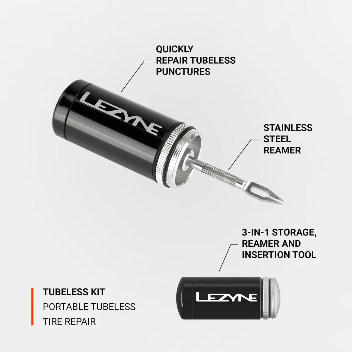 LEZYNE】無內胎補修組TUBELESS KIT