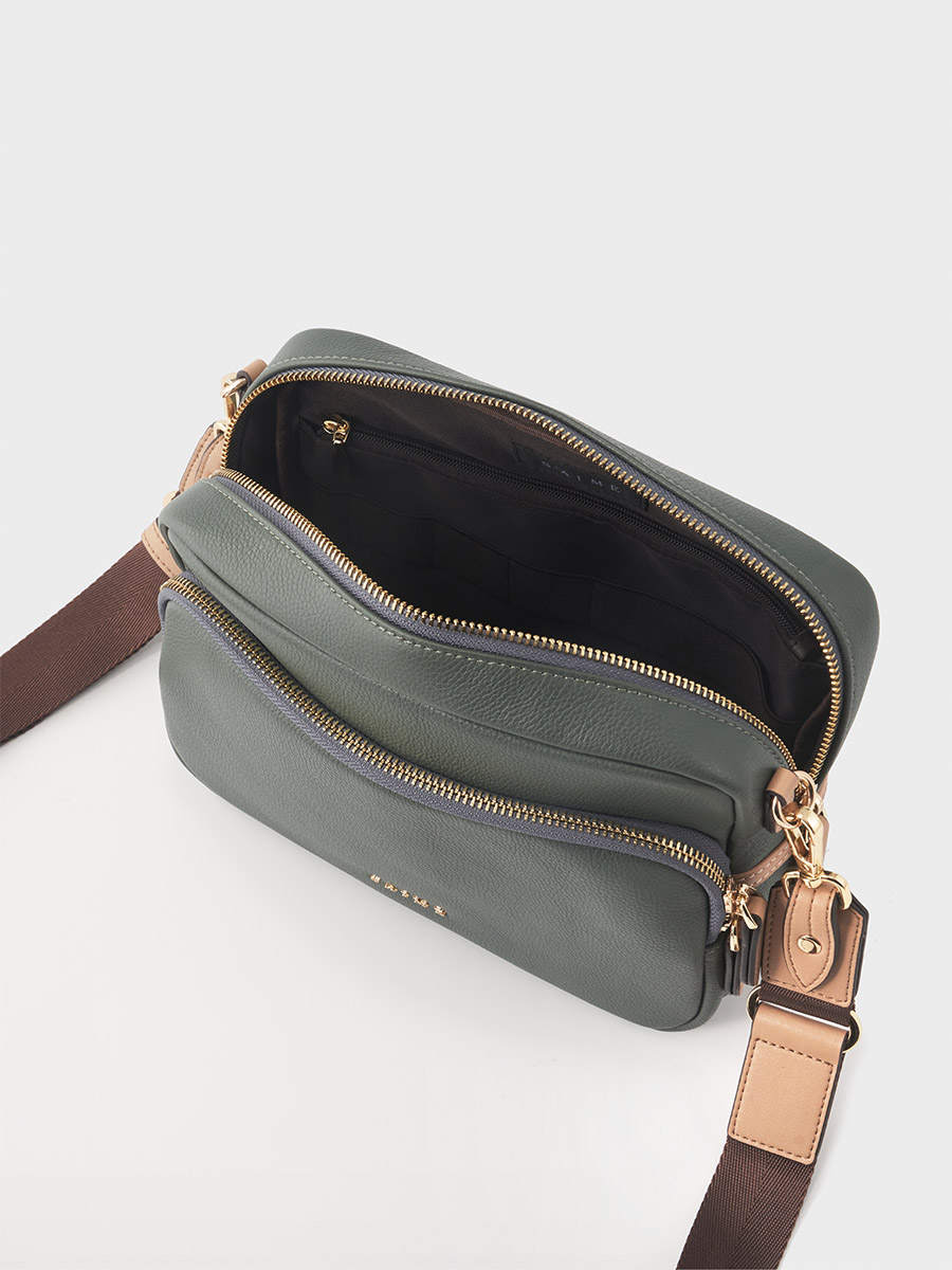 S'AIME 頭層真皮雙層相機方包｜S'AIME 東京企劃