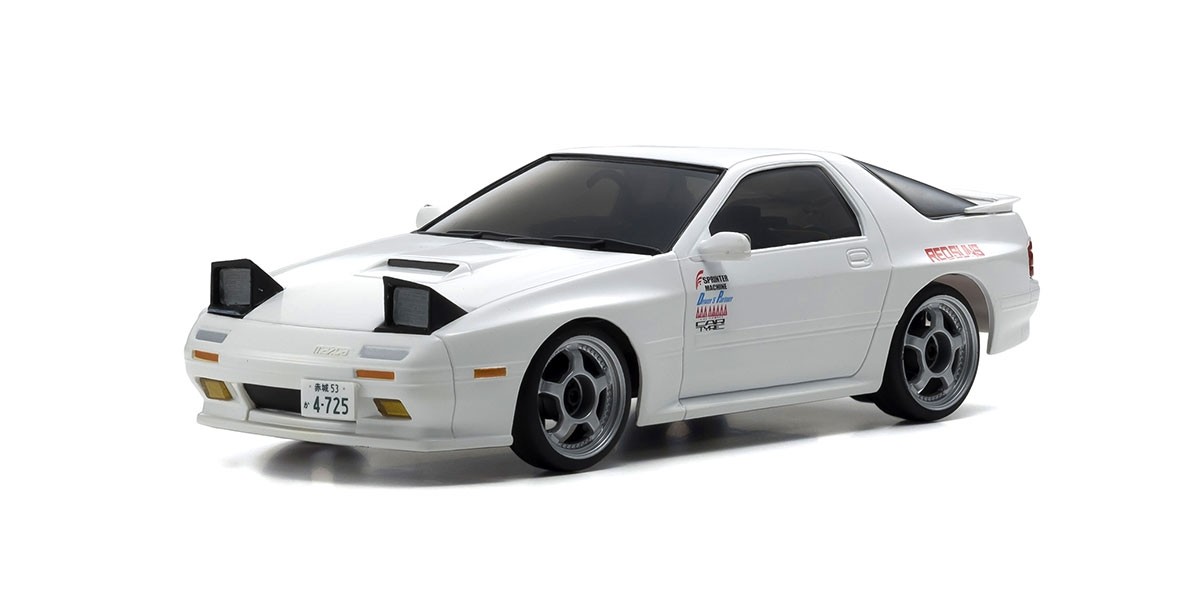 京商　Kyosho Mini-Z RX-7 FC3S 頭文字D 高橋涼介 66602L FIRST MINI-Z系列-頭文字D 高橋涼介MAZDA RX-7 FC3S (附燈版本)