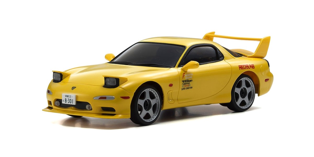 66603L FIRST MINI-Z系列-頭文字D 高橋啓介MAZDA RX-7 FD3S (附燈版本)