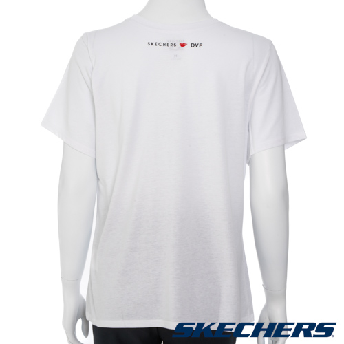 SKECHERS DVF聯名款女短袖衣 (WTS4DVFWHT)_2
