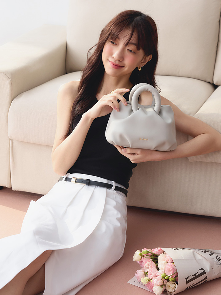 送料込★S’AIME★抓皺氣球包★バルーンショルダーバッグ S'AIME 抓皺氣球包｜S'AIME 東京企劃