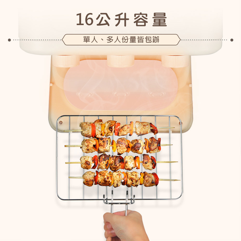 NICONICO16L油切氣炸烤箱NI-K2032