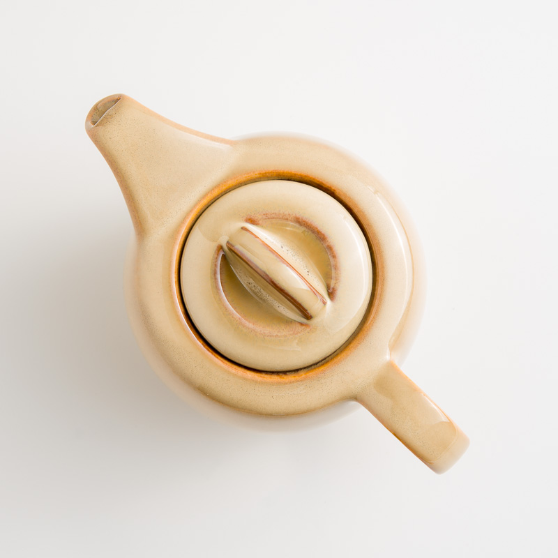 WAGA 新東方 450ML 陶瓷茶壺│米│單品_2