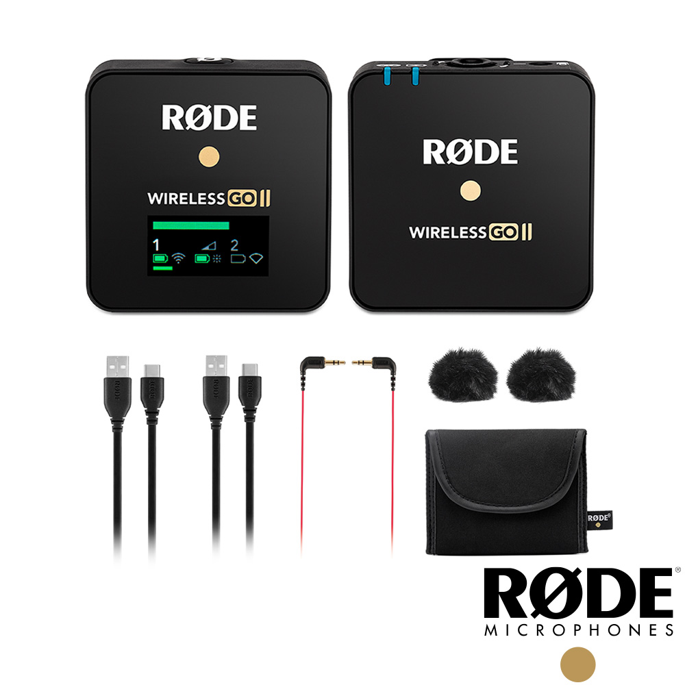 福利品】【RODE】Wireless GO II Single 一對一微型無線麥克風公司貨