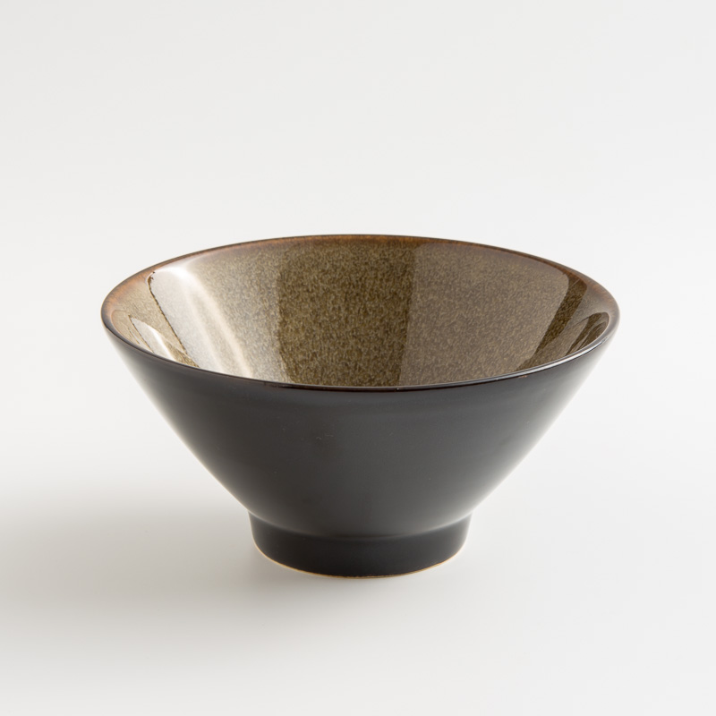 WAGA 新東方 15.5cm 陶瓷碗│棕│單品_0