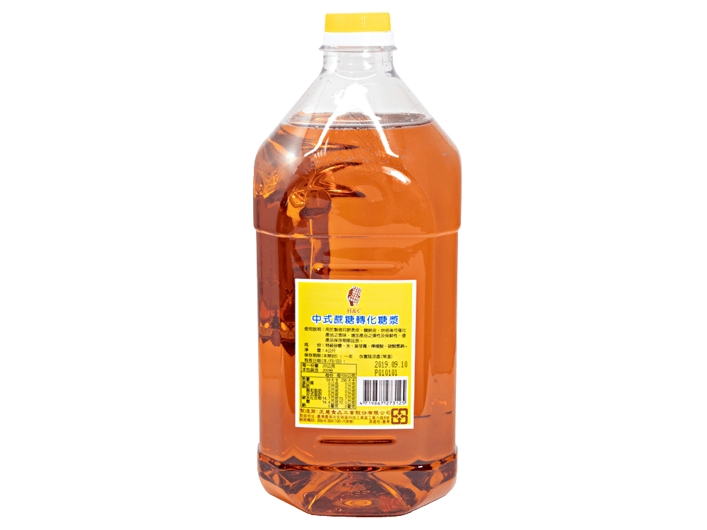 【H&C 正慧】中式蔗糖轉化糖漿 600g／4kg_1