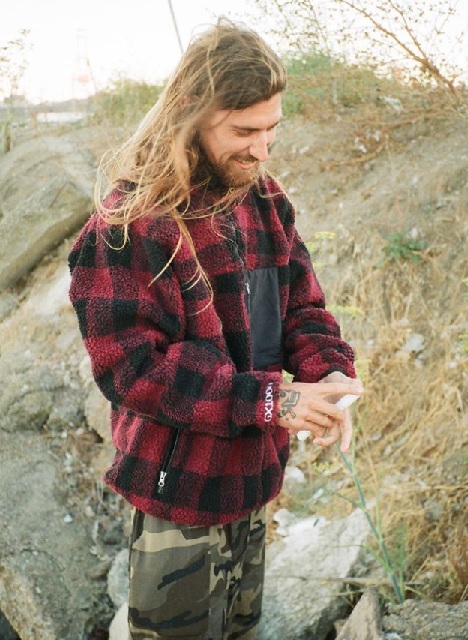 【 GX1000 】格紋夾克 POLAR FLEECE_4