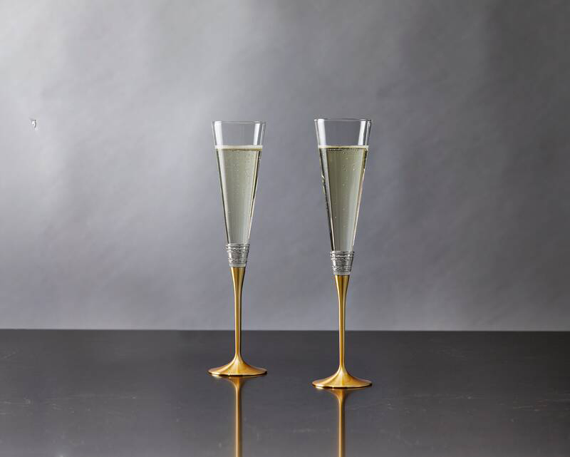 Vera Wang With Love Gold 真愛相隨香檳對杯金色