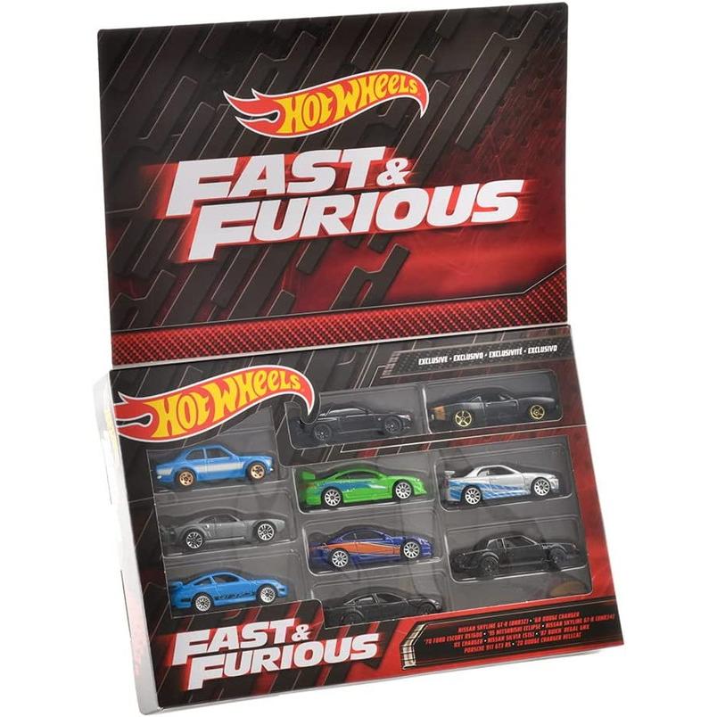 關頭 預購)Hot Wheels 風火輪玩命關頭Fast ＆ Furious 10入組HNT21