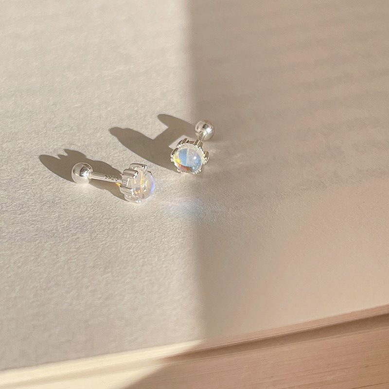 S925月光石鎖珠耳環_3