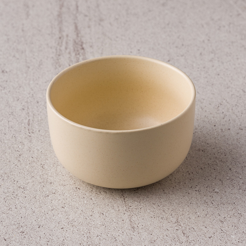 WAGA 簡約淡雅 13cm 陶瓷碗｜嫩黃｜單品_0