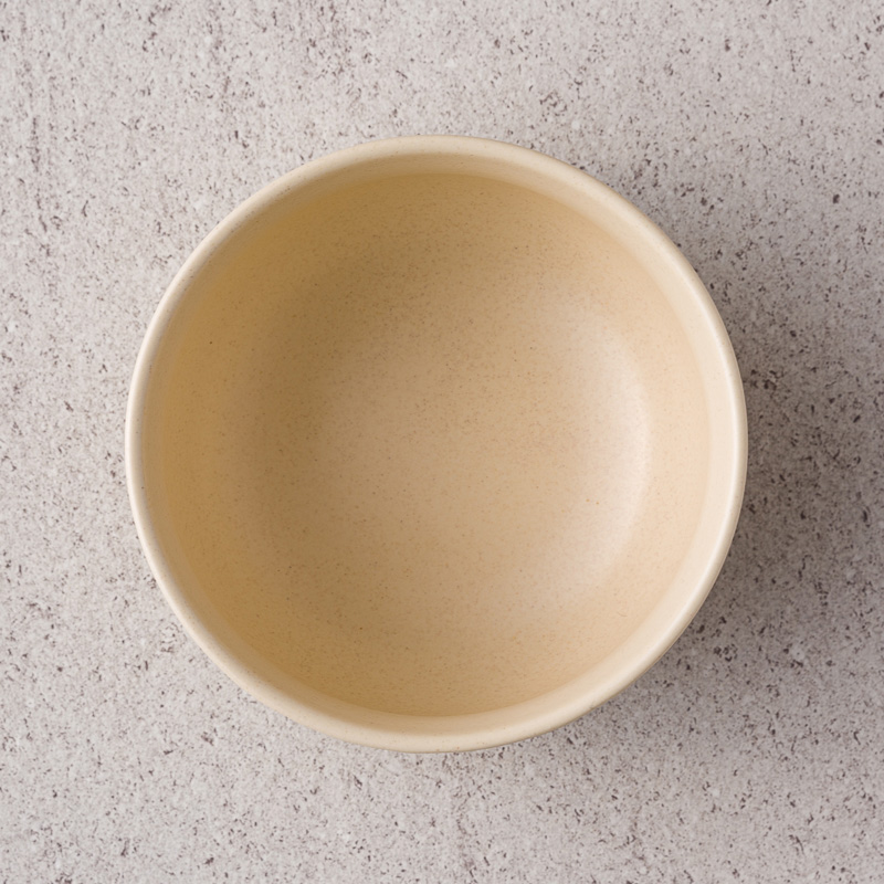 WAGA 簡約淡雅 13cm 陶瓷碗｜嫩黃｜單品_2