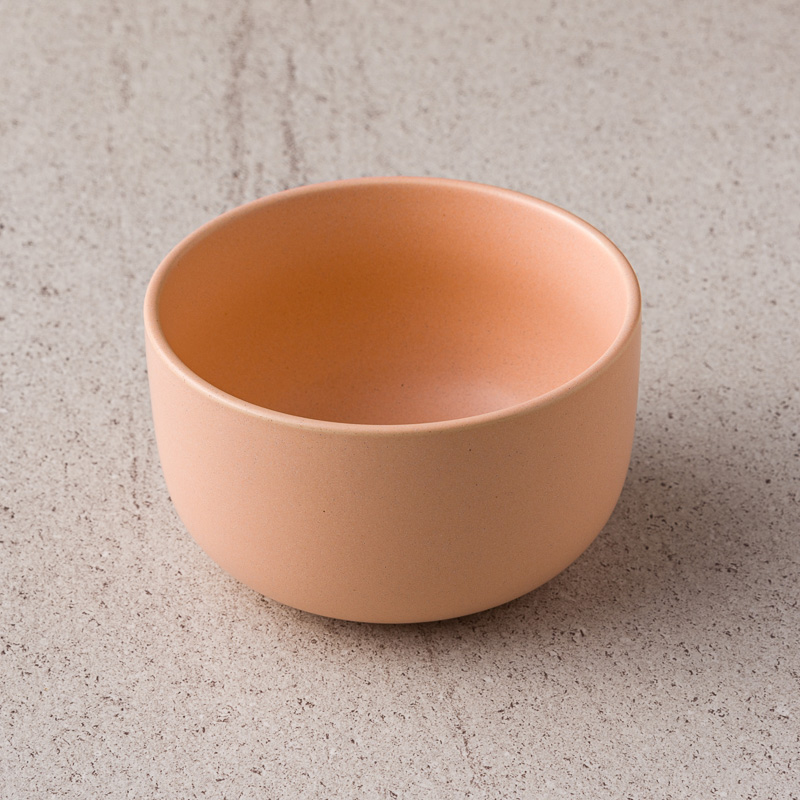WAGA 簡約淡雅 13cm 陶瓷碗｜嫩粉｜單品_0