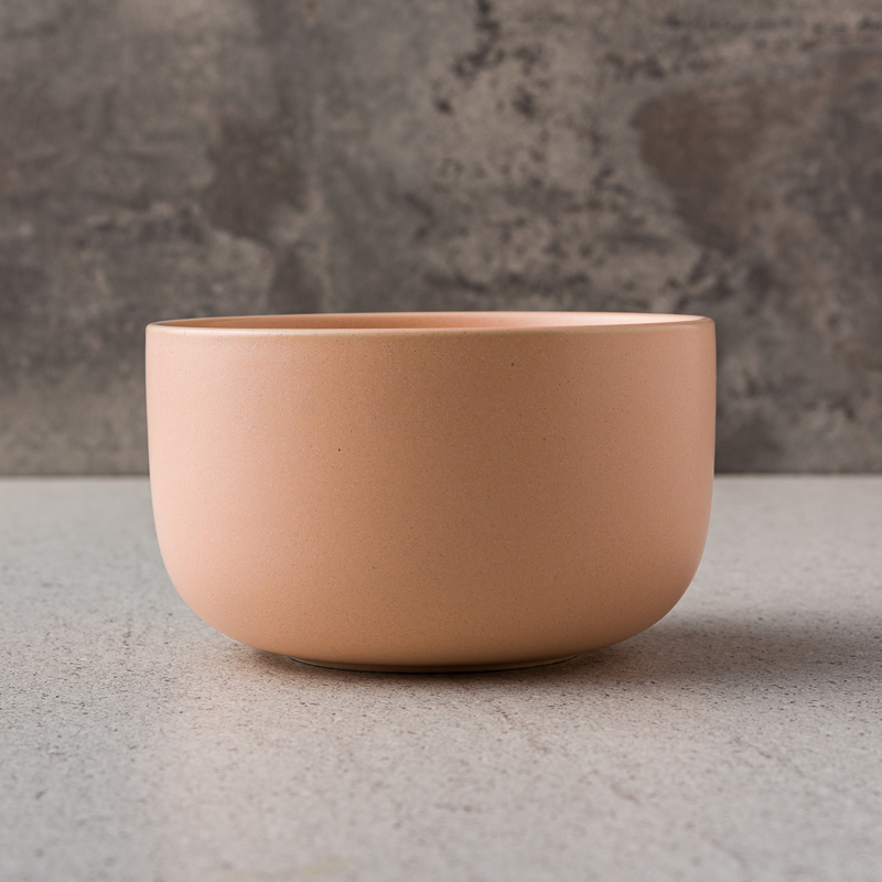 WAGA 簡約淡雅 13cm 陶瓷碗｜嫩粉｜單品_1