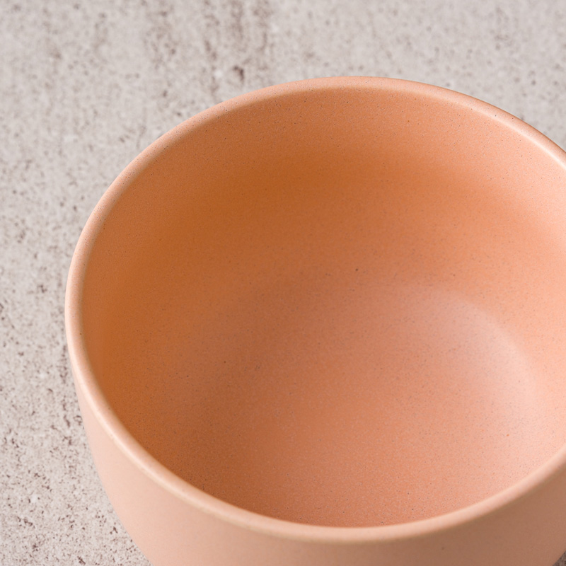 WAGA 簡約淡雅 13cm 陶瓷碗｜嫩粉｜單品_3