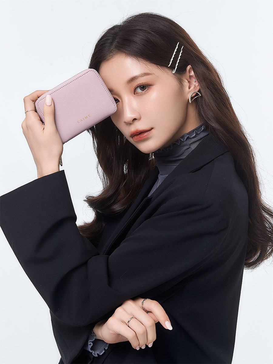 零夢　一彩50個 S'AIME 真皮防刮多隔層拉鍊零錢夾｜S'AIME 東京企劃